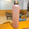 Flamingo Pink 1 Liter Water Bottle - Leak Proof, Suitable For Soft Drink Reminders - Sports Water Bottle -Smart Home Appliance Store 100284174 1