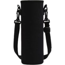 Premium Neoprene Portable Insulated Water Bottle Cage Holder 600ml With Adjustable Shoulder Strap Stainless Steel Glass/Plastic Bottles -Smart Home Appliance Store 100285127 3