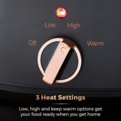 Tower Cavaletto 3.5 Litre Slow Cooker Black -Smart Home Appliance Store 100989167 4