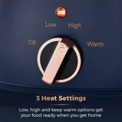 Tower Cavaletto 3.5 Litre Slow Cooker Midnight Blue -Smart Home Appliance Store 100996069 4