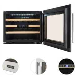 Klarstein Vinsider 24 Built-In Uno Built-In Wine Fridge 24 Bottles 57 L -Smart Home Appliance Store 22969158 3