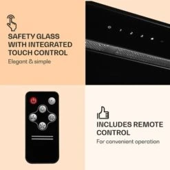 Klarstein Remy Ceiling Hood 90 Cm 619 M³/h 230W 3 Levels Remote Control -Smart Home Appliance Store 22969401 5
