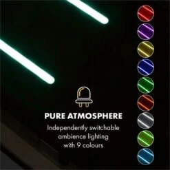 Klarstein High Line Ceiling Hood 77cm 410 M3 / H 75W 3 Steps Remote Control Black -Smart Home Appliance Store 22969845 4