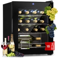 Klarstein Shiraz 16 Uno Wine Fridge 42l Touch Control Panel 131W 5-18°C
