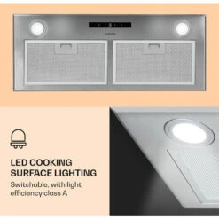 Klarstein Paolo Cooker Hood Built-in 72 Cm EEC: A 593 M³/h -Smart Home Appliance Store 22970438 3