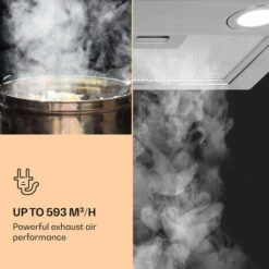 Klarstein Paolo Cooker Hood Built-in 72 Cm EEC: A 593 M³/h -Smart Home Appliance Store 22970438 4