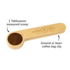 2 In 1 Wooden Coffee Clip & Spoon M&W -Smart Home Appliance Store 32127596 4