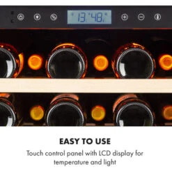 Klarstein Vinovilla Grande 165 Built-in Uno Onyx Large Capacity Wine Fridge 433 Litres 165 Bottles 10 Klarstein Vinovilla Grande 165 Built-in Uno Onyx Large Capacity Wine Fridge 433 Litres 165 Bottles -Smart Home Appliance Store 33503300 4