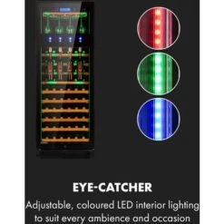 Klarstein First Class 84 Wine Cooler 4 Dispensers 84 Bottles 5-22 ° C Black 10 Klarstein First Class 84 Wine Cooler 4 Dispensers 84 Bottles 5-22 ° C Black -Smart Home Appliance Store 33503305 4