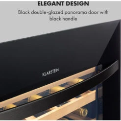 Klarstein Vinsider 24 Built-In Uno Wine Refrigerator Built-in 1 Zone 24 Bottles -Smart Home Appliance Store 33503384 5