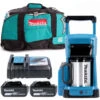 Makita DCM501 10.8V/18V CXT/LXT Coffee Maker With 2 X 5.0Ah Batteries, Charger & Bag -Smart Home Appliance Store 34559427 1