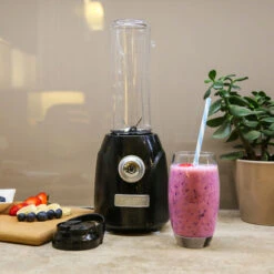 Charles Bentley Blender Juicer Smoothie Maker 300W With Portable Travel Bottle -Smart Home Appliance Store 36207728 5