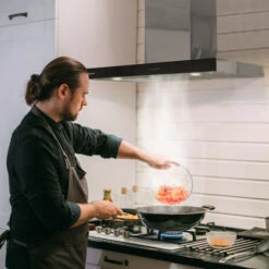 CIARRA 4 Speeds Class A++ 650m3/h Touch Control Linear Cooker Hood 90cm -CBCS9102 -Smart Home Appliance Store 36409474 4