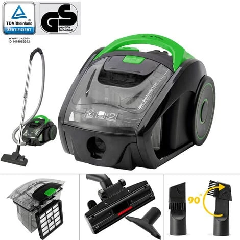 Vacuum Cleaner 900 Watts Bagless Multi-Cyclone Vacuum Cleaner Powerful Volume Container Washable HEPA Filter Compact 3 Vacuum Cleaner 900 Watts Bagless Multi-Cyclone Vacuum Cleaner Powerful Volume Container Washable HEPA Filter Compact
