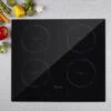 Livingandhome Black Electric Induction Hob Built In Hot Plates 4 Zones Cooker Touch Controls -Smart Home Appliance Store 39665149 1