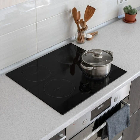 Livingandhome Black Electric Induction Hob Built In Hot Plates 4 Zones Cooker Touch Controls 4 Livingandhome Black Electric Induction Hob Built In Hot Plates 4 Zones Cooker Touch Controls - Image 2