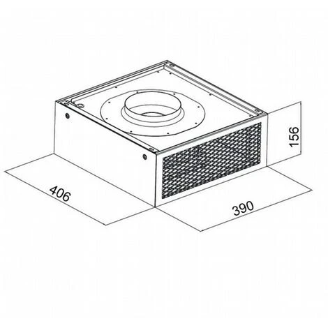 Gemini 100 X 70cm Ceiling Hood With External Motor 6 Gemini 100 X 70cm Ceiling Hood With External Motor - Image 4