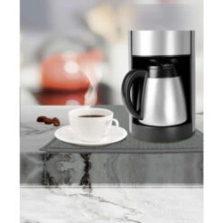 No Name Non-slip Mat For Coffee Maker - Venteo - Grey/Turquoise Blue - Adult - Ultra Absorbent And Machine Washable - Dimension 26x42cm -Smart Home Appliance Store 50410839 4