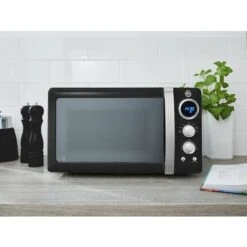 Swan Retro 800W LED Digital Microwave Black -Smart Home Appliance Store 53434754 4