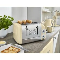Swan 4 Slice Retro Toaster - Cream -Smart Home Appliance Store 54673985 4
