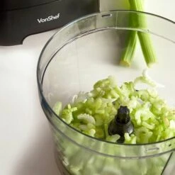 VonShef Food Processor – 1000W Multifunctional 8in1 Chopper, Mixer With Dough Blade, Spatula, Shredder, Medium / Fine Grater & Slicer – 3.5L Bowl & 1.8L Jug - 2 Speed Settings & Pulse Function -Smart Home Appliance Store 54924487 4