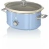 Swan 3.5L Slow Cooker Retro Blue -Smart Home Appliance Store 55564447 1