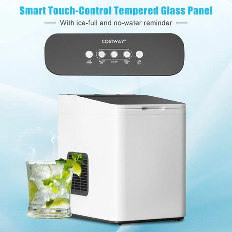 Countertop Ice Maker Portable Ice Cube Making Machine 15KG/24H Home Office Bar 4 Countertop Ice Maker Portable Ice Cube Making Machine 15KG/24H Home Office Bar - Image 2