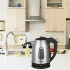 220V 2000W 1.8L Stainless Steel Electric Kettle With Water Window -Smart Home Appliance Store 59085754 5