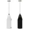 HIASDFLS Lot De 2 Mousseurs À Lait Portables À Piles – Fouet Électrique Pour Mousseur À Café, Agitateur À Batterie, Mousseur À Lait Portable, Mini Mélangeur Pour Café Pare-Balles, Cappuccino, Latte, F -Smart Home Appliance Store 60225111 1