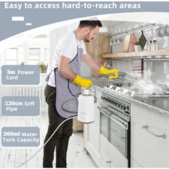 Hand-held Steam Cleaning Machine 3 Bar 1000W Portable Pressurized Steam Cleaner 9 Hand-held Steam Cleaning Machine 3 Bar 1000W Portable Pressurized Steam Cleaner -Smart Home Appliance Store 60442953 3