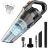 Handheld Vacuum Cleaner Cordless, HONITURE 9000Pa/120W Powerful Lightweight Portable Hand Vacuum Cleaner, 30mins Runtime, Rechargeable 3-4 Hours Fast, Low Noise, For Pet Hair,Car And Home -Smart Home Appliance Store 63982581 1
