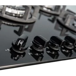 SIA BGH90BL 90cm Black 5 Burner Gas On Glass Hob Cast Iron Supports LPG Kit 9 SIA BGH90BL 90cm Black 5 Burner Gas On Glass Hob Cast Iron Supports LPG Kit -Smart Home Appliance Store 65334511 3