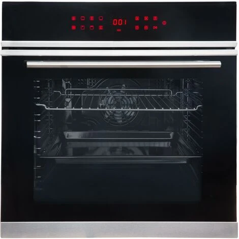 13 Function Single Electric Oven, LED Touch Control 76L - SIA BISO11SS 3 13 Function Single Electric Oven, LED Touch Control 76L - SIA BISO11SS