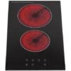 SIA CERH31BL Black 30cm 2 Burner Domino Ceramic Electric Hob With Touch Control -Smart Home Appliance Store 65334528 1