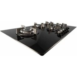 SIA GHG902BL 90cm Black 5 Burner Gas On Glass Hob With Cast Iron Pan Stands -Smart Home Appliance Store 65334555 5