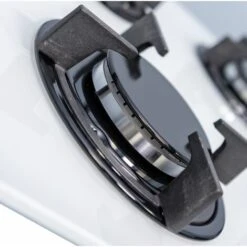 SIA GHG602WH 60cm White 4 Burner Gas On Glass Hob With Cast Iron Pan Stands -Smart Home Appliance Store 65334556 3