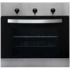 SIA SO111SS 60cm Stainless Steel Built In Single Electric True Fan Oven -Smart Home Appliance Store 65334559 1