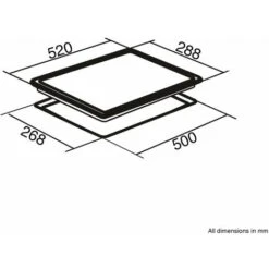 SIA INDH30BL 30cm Black Domino 2 Zone Touch Control Electric Induction Hob -Smart Home Appliance Store 65334602 4