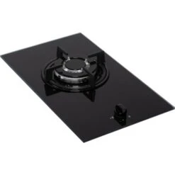 SIA GHG101BL 30cm Black Single Burner Gas On Glass Domino Hob With LPG Kit & FFD -Smart Home Appliance Store 65334658 3
