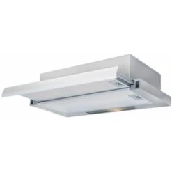 SIA TSH60SS 60cm Stainless Steel Telescopic Integrated Cooker Hood Extractor Fan