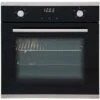 SIA SO103 60cm Black Built In Touch Control Single Electric True Fan Oven -Smart Home Appliance Store 65334736 1