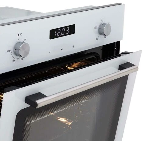 SIA SO103WH 60cm White Built In Single Electric True Fan Oven With Digital Timer 5 SIA SO103WH 60cm White Built In Single Electric True Fan Oven With Digital Timer - Image 3