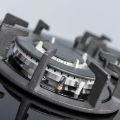 SIA R8 70cm Black 5 Burner Gas On Glass Hob With Cast Iron Pan Stands -Smart Home Appliance Store 65334755 5