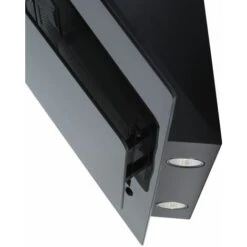 SIA AGE71BL 70cm Black 3 Colour LED Edge Lit Angled Glass Cooker Hood Extractor -Smart Home Appliance Store 65334758 3