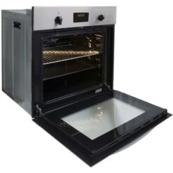 SIA SO112SS 60cm Stainless Steel Built In Digital Single Electric True Fan Oven -Smart Home Appliance Store 65334796 3