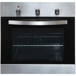 SIA SO113SS 60cm Stainless Steel Built-in / Under Single Electric True Fan Oven