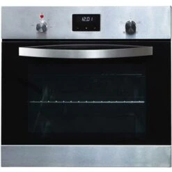 SIA SO114SS 60cm Stainless Steel Digital Programmable Electric Single Fan Oven