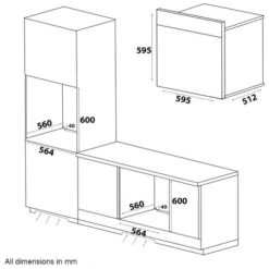 SIA SO114SS 60cm Stainless Steel Digital Programmable Electric Single Fan Oven -Smart Home Appliance Store 65334805 3