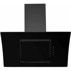 SIA 90cm Touch Control Black Angled Curved Glass Cooker Hood Kitchen Extractor 11 SIA 90cm Touch Control Black Angled Curved Glass Cooker Hood Kitchen Extractor -Smart Home Appliance Store 65334820 5