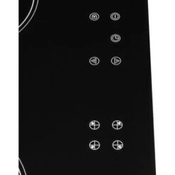 SIA CERH60BL 60cm 4 Zone Touch Control Electric Ceramic Hob In Black -Smart Home Appliance Store 65334825 3
